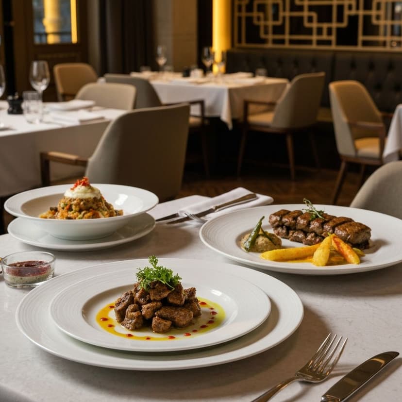 Gourmet Egyptian cuisine