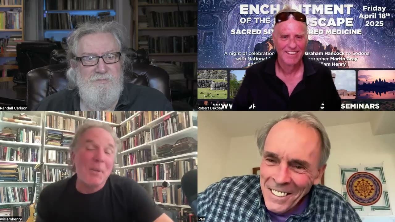 Enchantment of the Landscape with Randall Carlson & Martin Gray